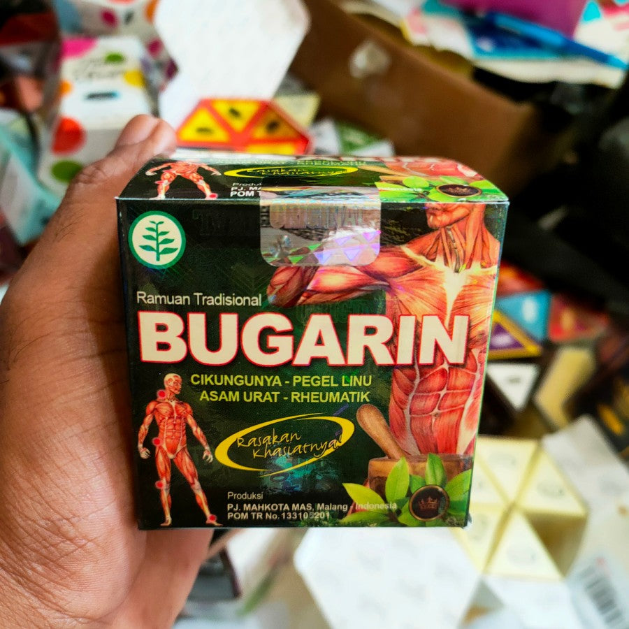 bugarin capsule original herbal gout - aches and pains