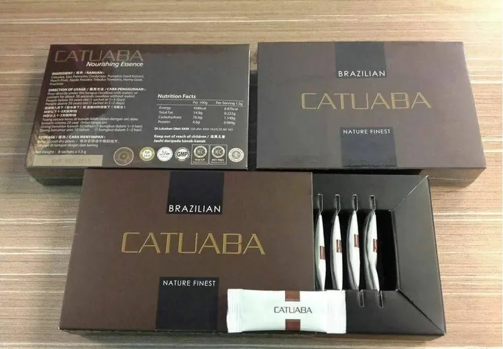 Brazilian Catuaba contains 10 sachets of coffee supplement strong