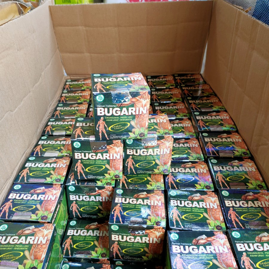bugarin capsule original herbal gout - aches and pains