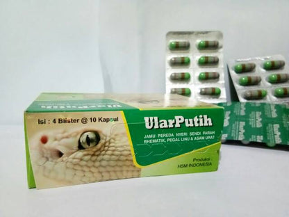 ularputih capsule original herbal gout