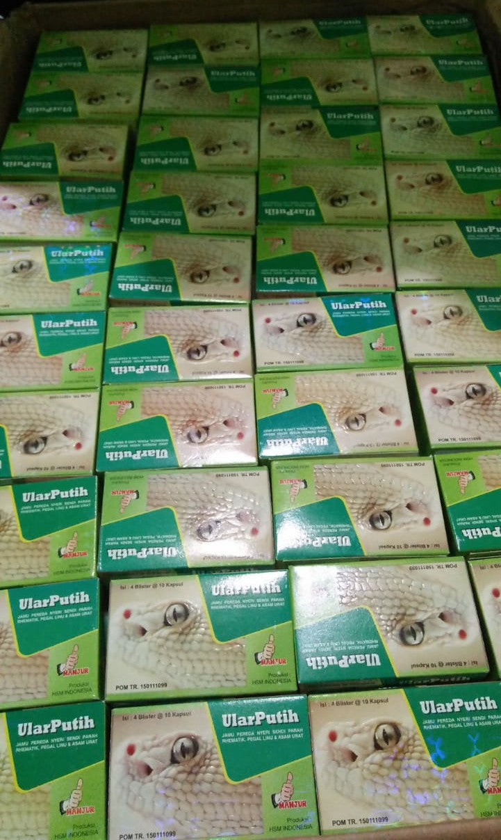 ularputih capsule original herbal gout
