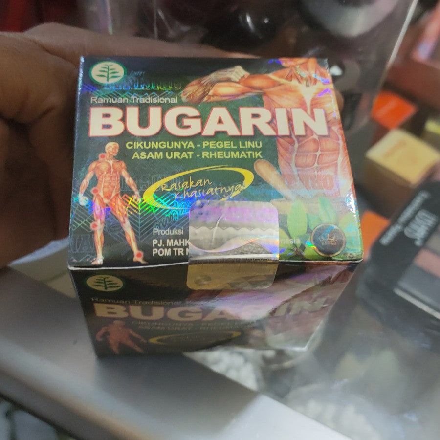 bugarin  capsule original herbal gout - aches and pains
