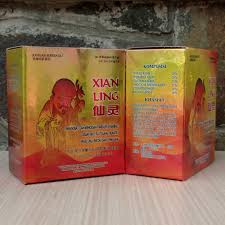 Xian Ling Herbal Powder for gout made in Indonesia Gout Rheumatism Cholesterol Calcification
