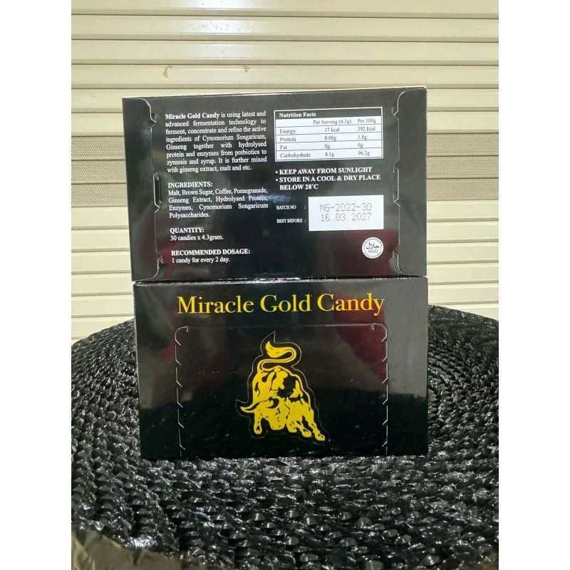 miracle gold candy vitamint and suplement black gold miracle candy original 100%