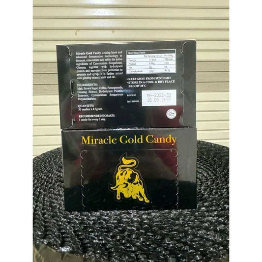miracle gold candy vitamint and suplement black gold miracle candy original 100%