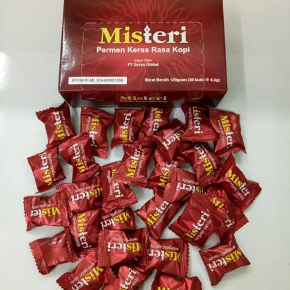 Misteri Coffee Candy with Ginseng 30 pcs for men gingseng coffe