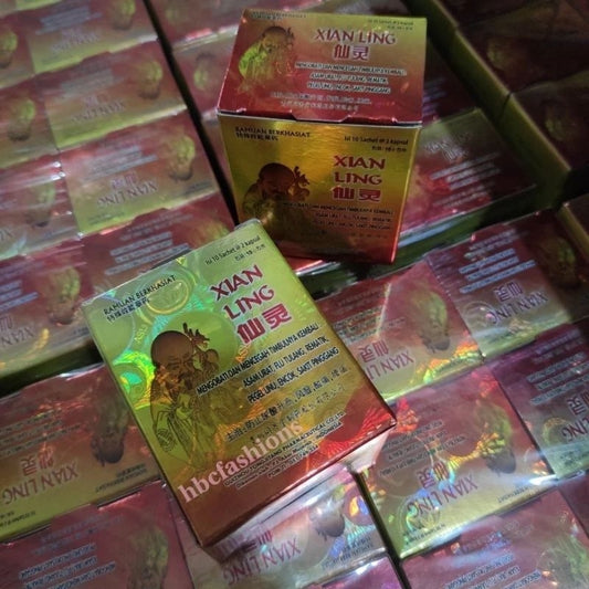 Xian Ling Herbal Powder for gout made in Indonesia Gout Rheumatism Cholesterol Calcification