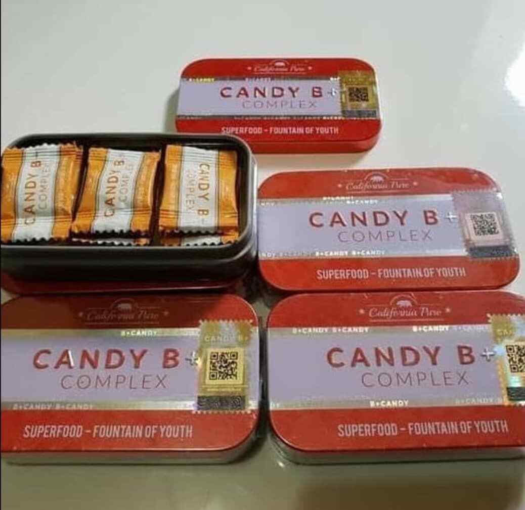 Candy B Complex Increase Performance Wellness 1 Box = 12 pcs