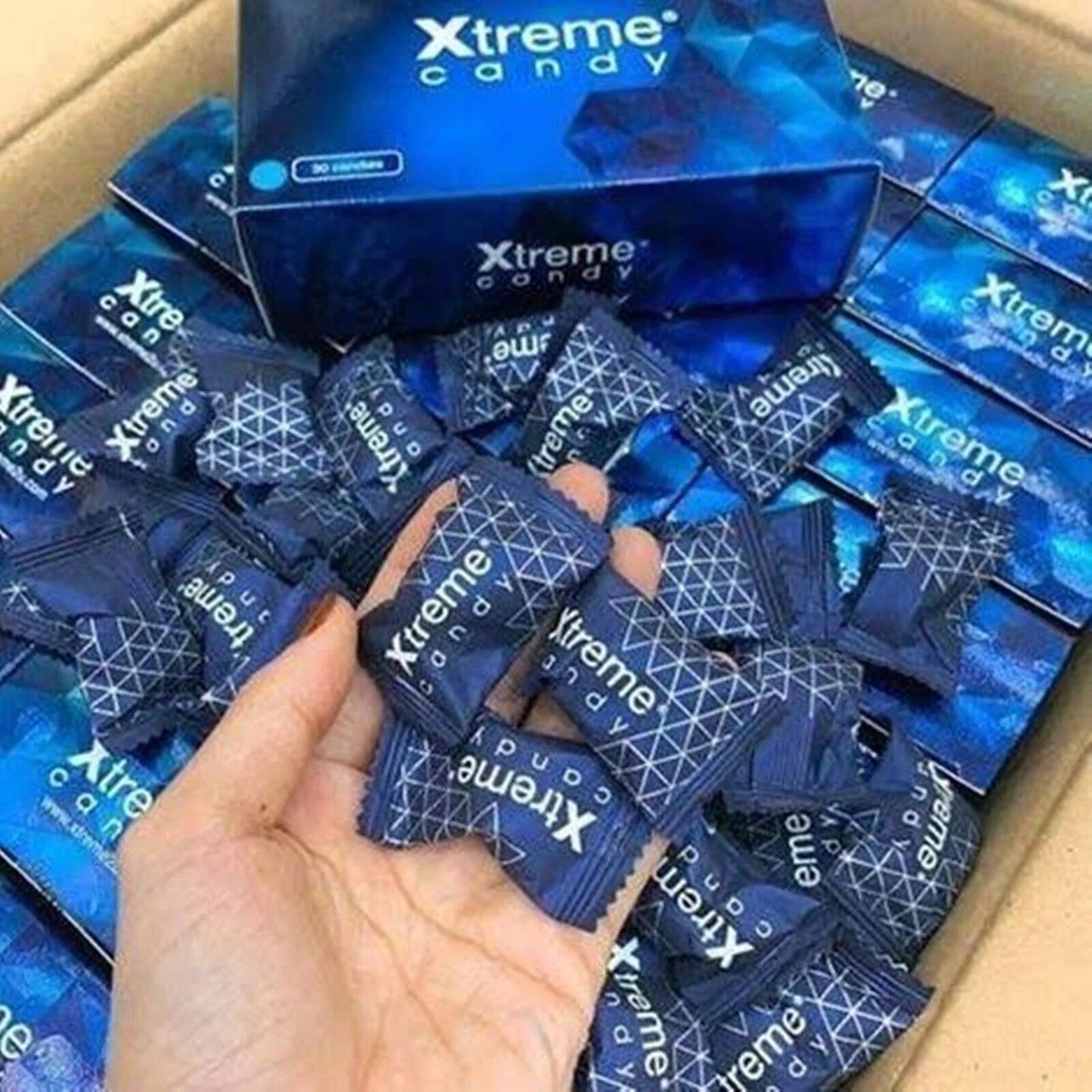 Xtreme candy original ginseng coffee supplement and vitamins