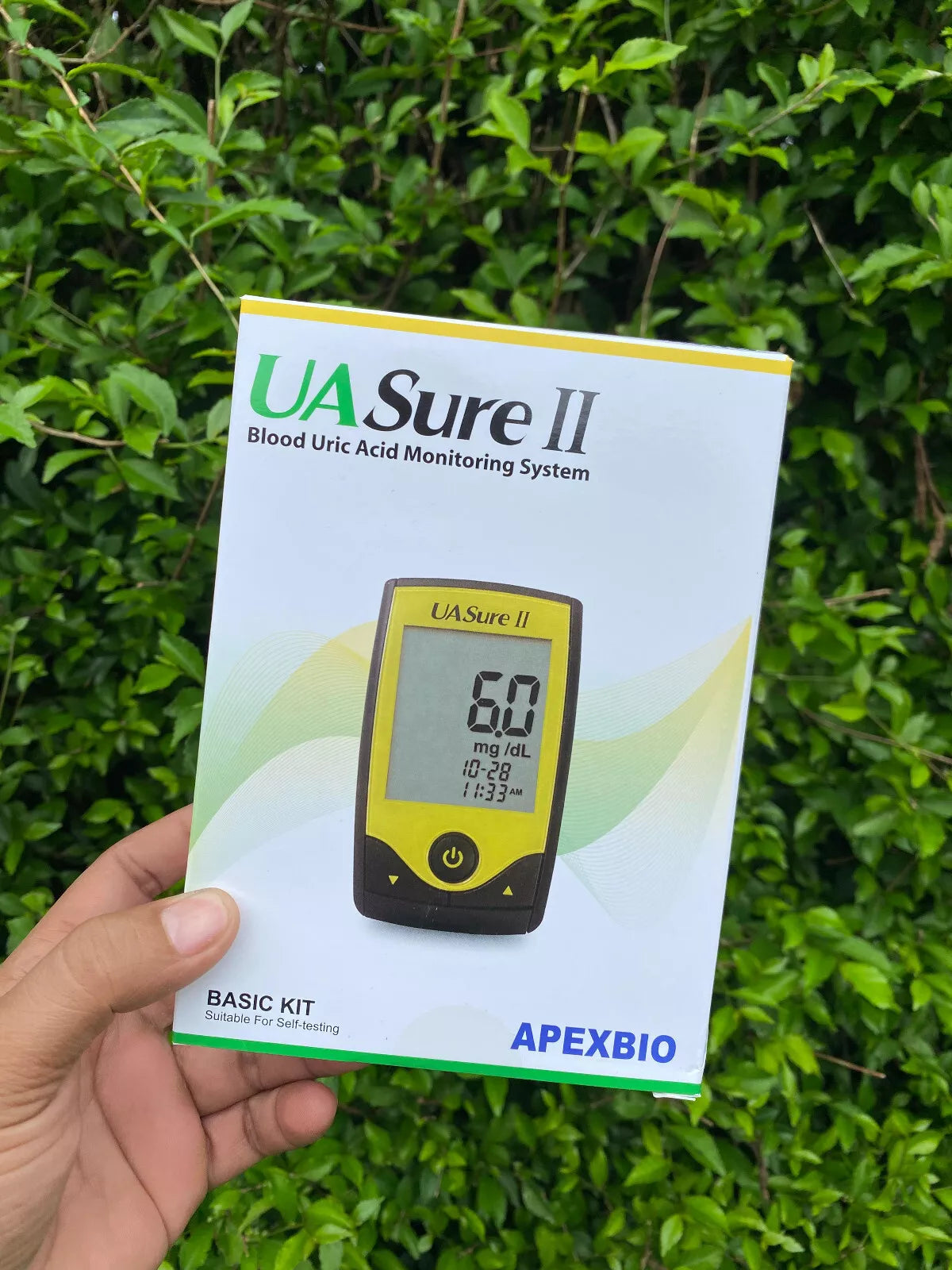 UASure II Uric Acid Meter Test Kit Meter | Tool & 50 Test Strips