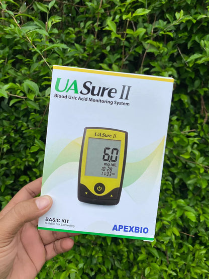 UASure II Uric Acid Meter Test Kit Meter | Tool & 50 Test Strips
